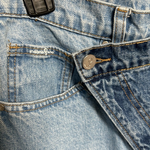 Insane Oene Los Angeles Crossover Two Tone Jeans - Picture 5 of 6